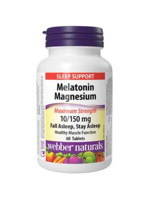 Webber Naturals – Melatonin Magnesium 10mg/150mg