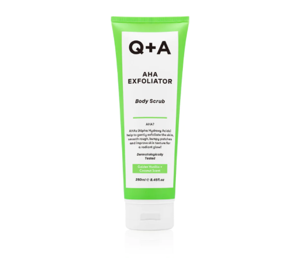 Q+A - AHA Exfoliator Body Scrub