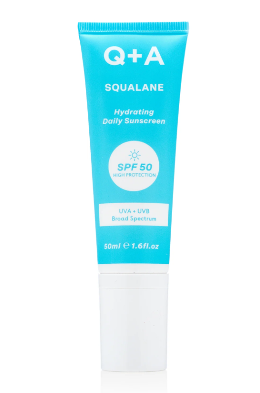 Q+A - Squalane SPF 50 Hydrating Facial Sunscreen